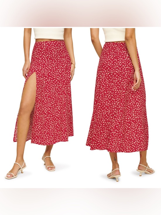 Reformation midi skirt. - Picture 16 of 16